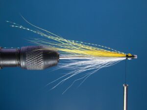 Tying a simple needle tube fly - Step 3