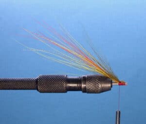 Tying a Scottish Shrimp Needle Tube Fly - step 2