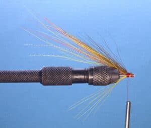 Tying a Scottish Shrimp Needle Tube Fly - step 3