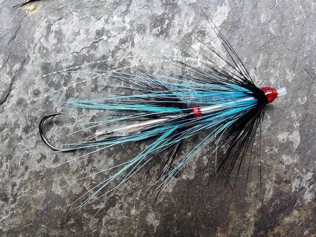 Black & Blue Salmon Intruder Tube