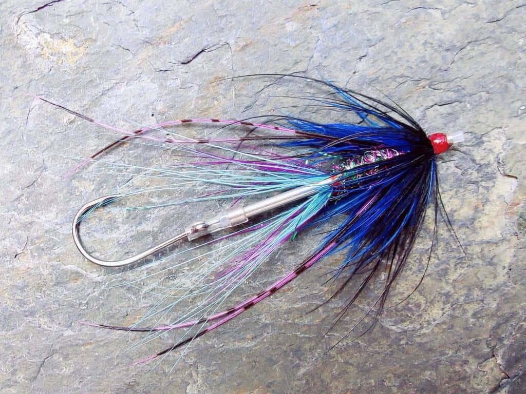 Black & Blue Intruder Tube fly