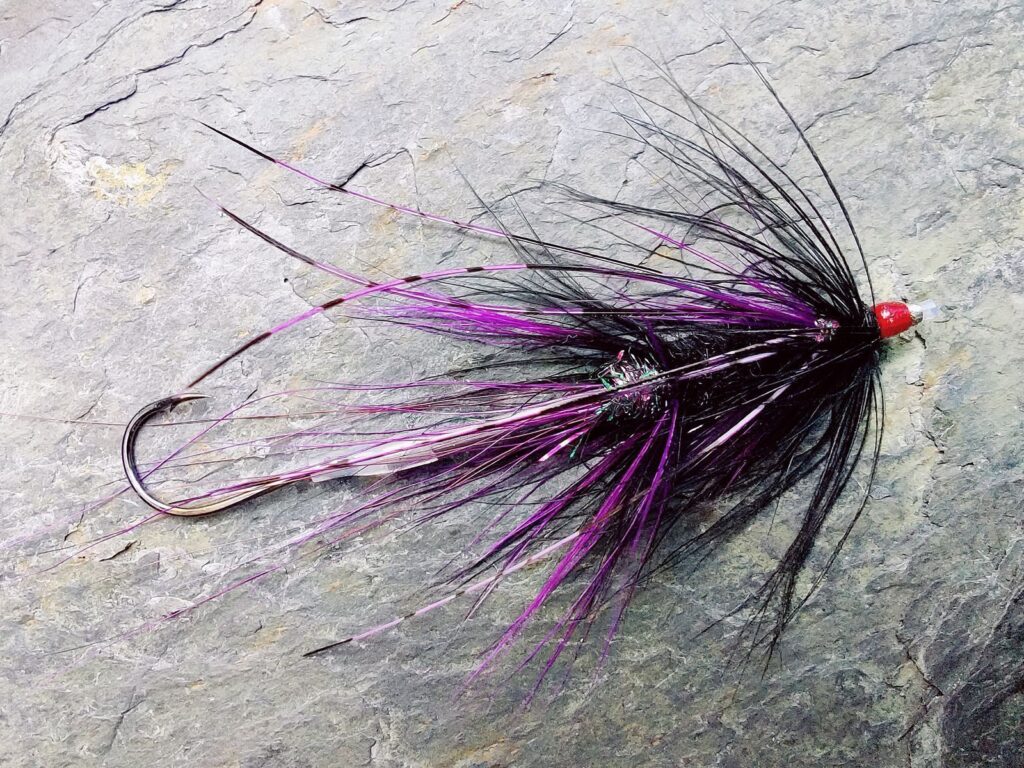 Purple Intruder Salmon Tube Fly